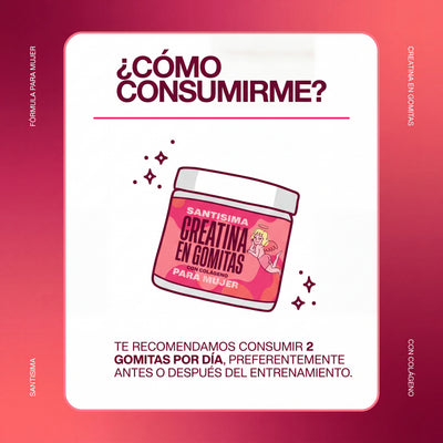 Creatina en gomitas SANTISIMA™